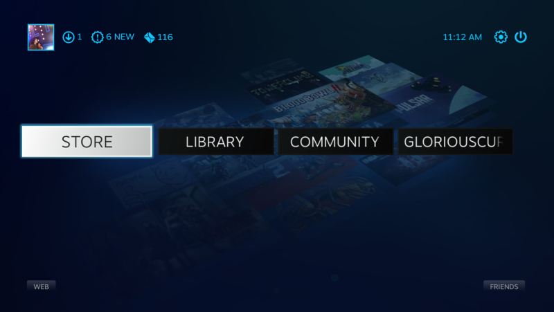Illustration for article titled Steam's Big Picture Mode Is Now A Lot Nicer